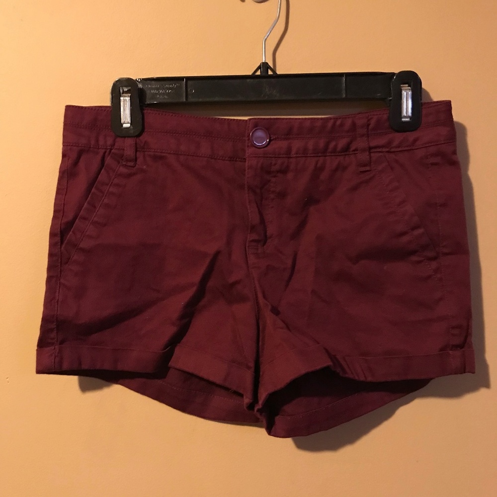 Maroon Shorts